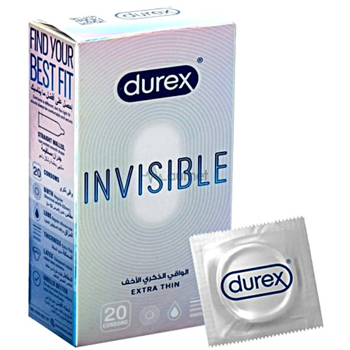 Durex Invisible Condoms 20s Pack