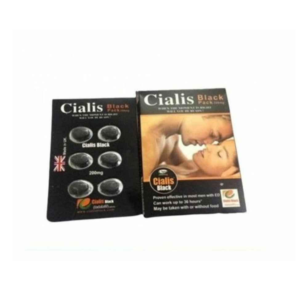 Cialis Black 20mg Men Delay Tablets