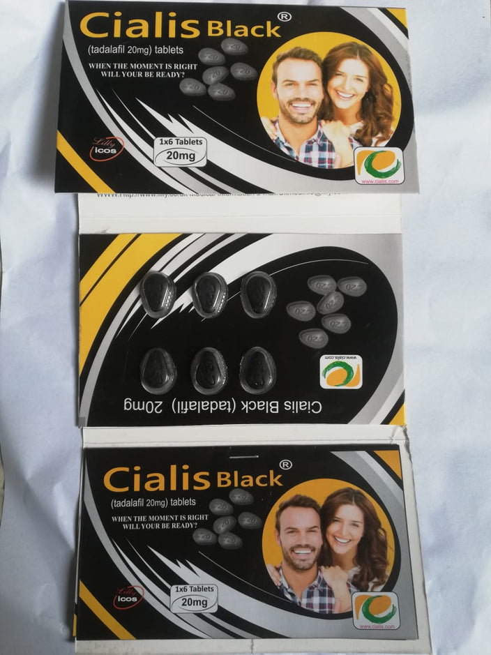 Cialis Black 20mg Men Delay Tablets