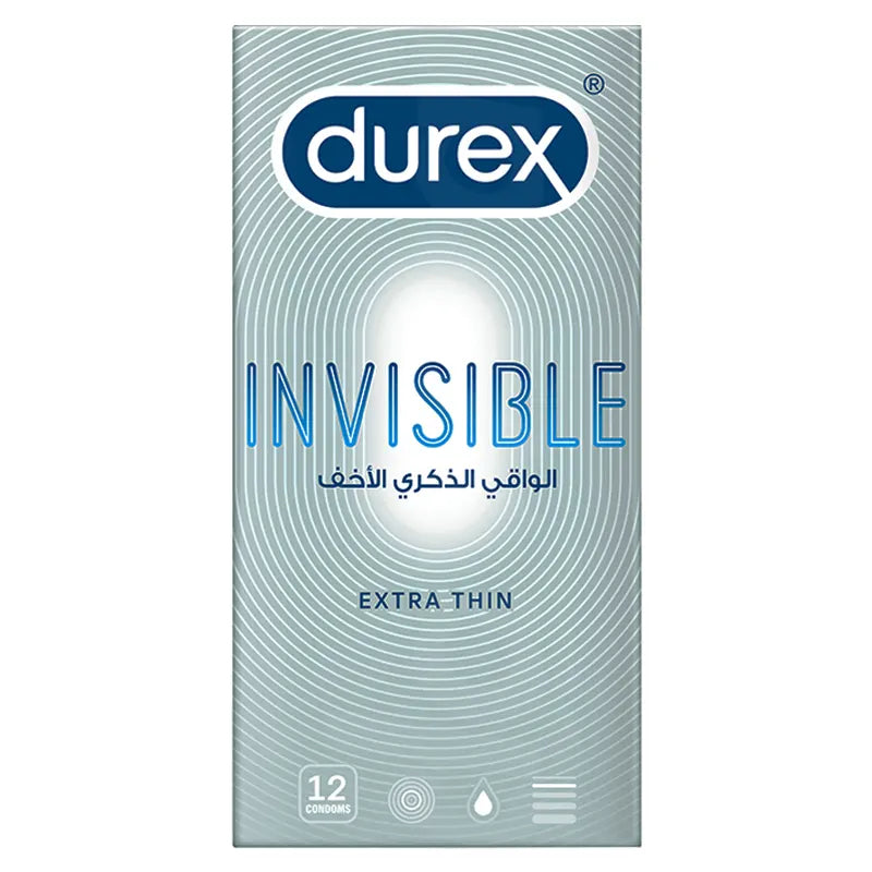 Durex Invisible Condoms 12S Pack