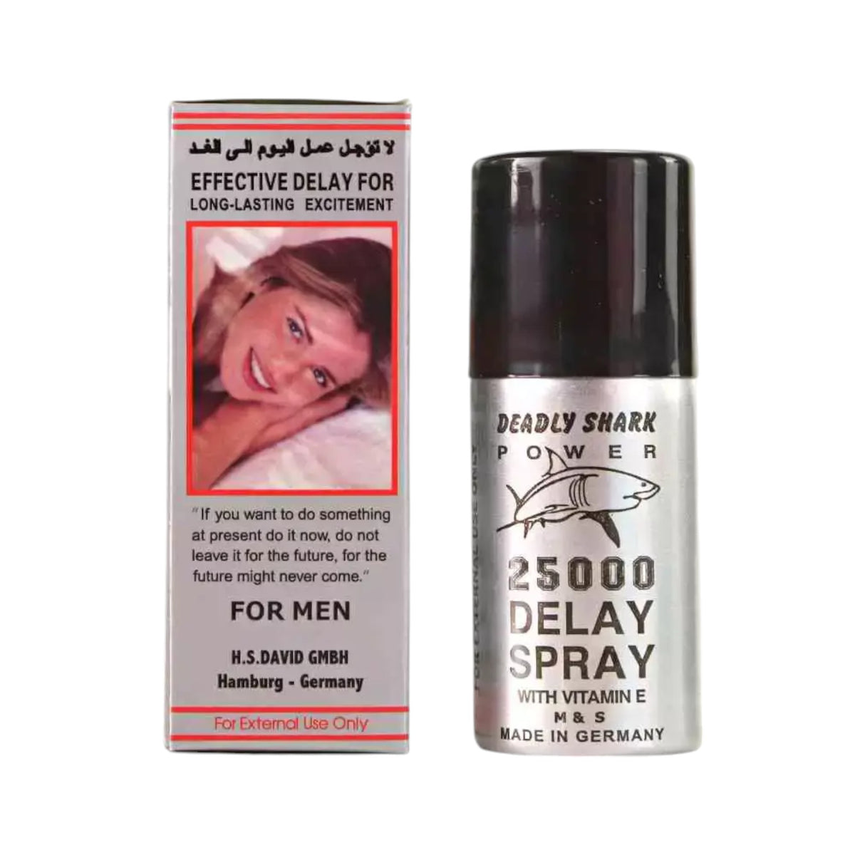 Deadly Shark Power 25000 Long Time Spray For Men - 45 mlSpray