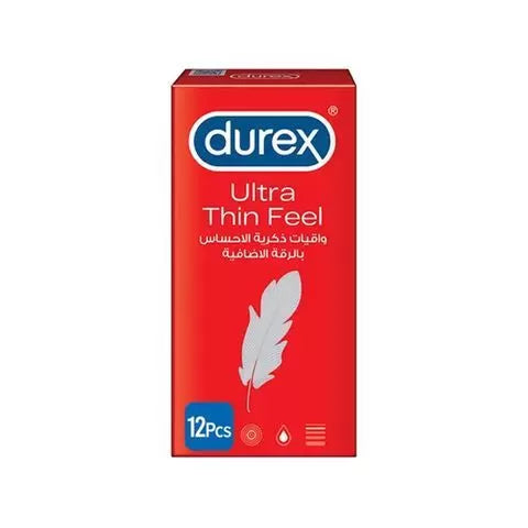 Durex Thin Feel Ultra Thin Condoms 12s Pack