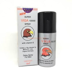 Super Viga 100000 Delay Spray For Men With Vitamin E 45 ML